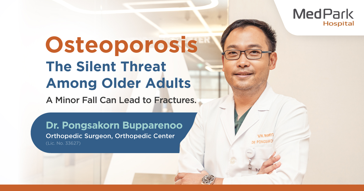 Osteoporosis: The Silent Threat Among Older Adults — A Minor Fall Can Lead to Fractures.